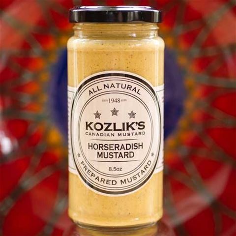 Kozliks Canadian Horseradish Mustard