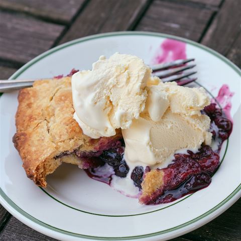 Basic Blueberry Pie Recipe