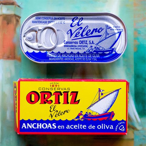Ortiz Anchovies (in tin)