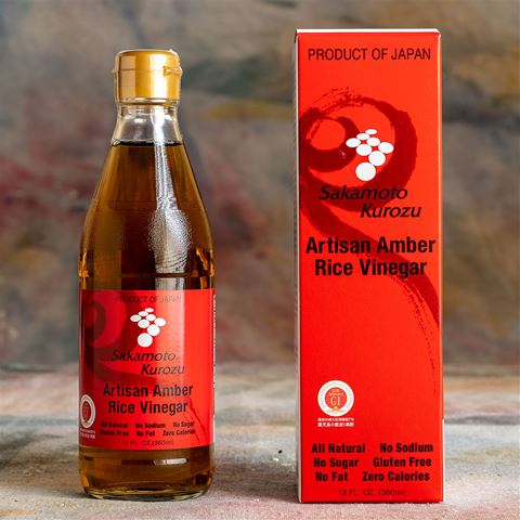 Sakamoto Kurozu Artisan Amber Rice Vinegar