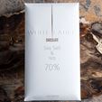 White Label Sea Salt and Nib 70-Percent Chocolate Bar