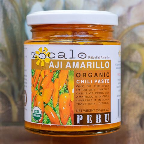 Zocalo Peru Organic Peruvian Aji Amarillo Chili Paste
