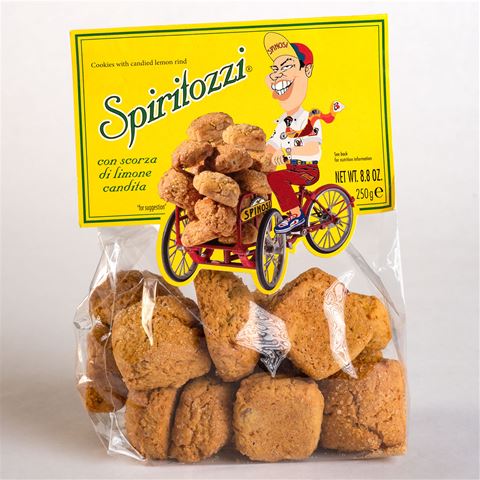 Spinosi Spiritozzi Cookies with Candied Lemon Peel