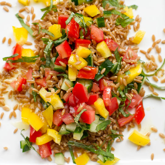 Summer Farro Salad Recipe