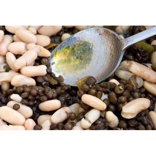Beluga Lentils with Cannellini Beans