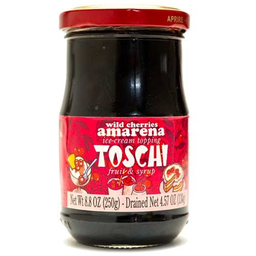 Toschi Wild Amarena Cherries in Syrup