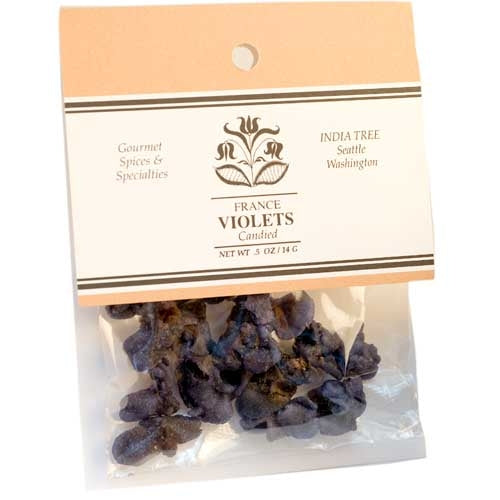 India Tree Candied Violet Petals