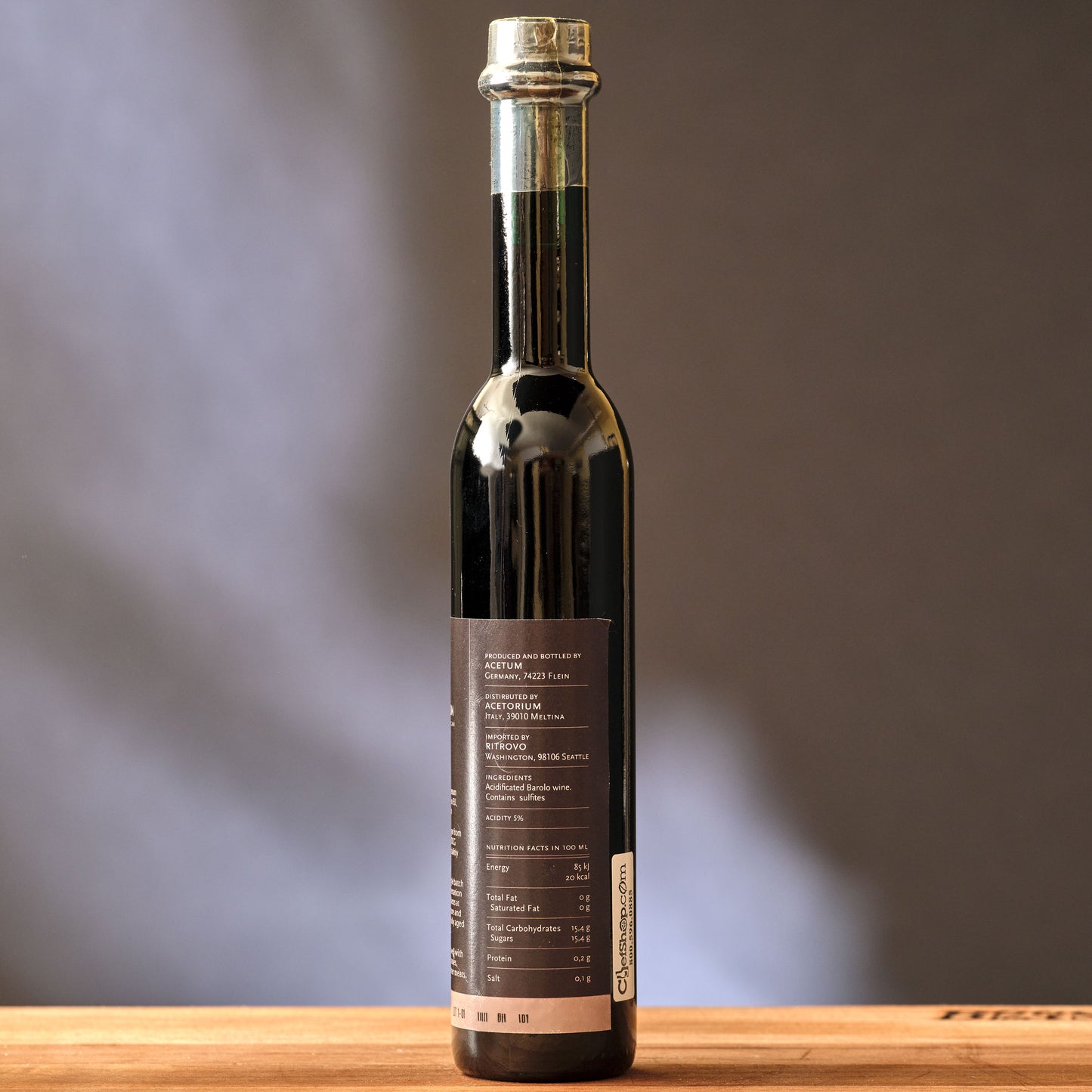 Acetoria Barolo Red Wine Vinegar ingredients