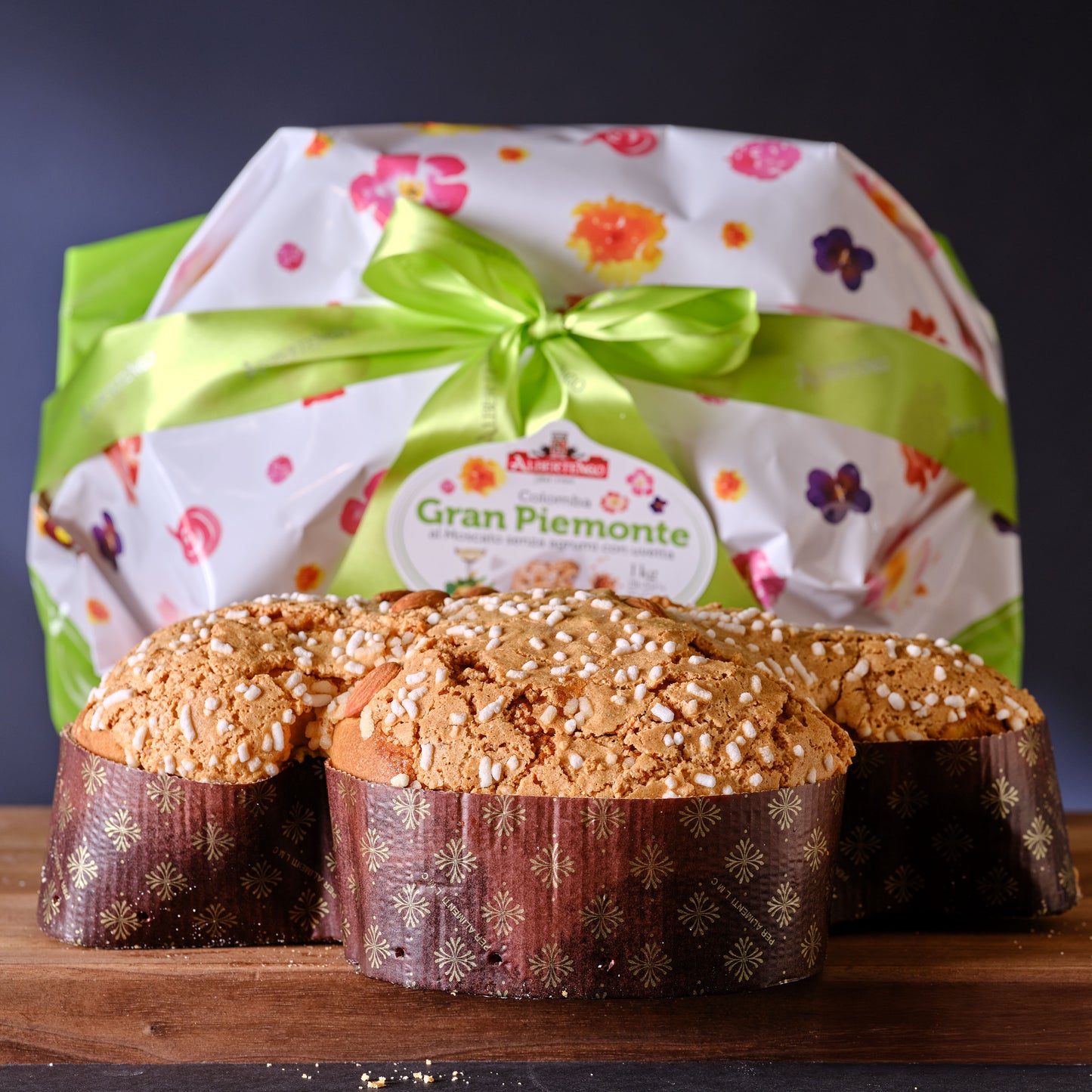 Albertengo Colomba Gran Piemonte al moscato senza agrumi con uvetta