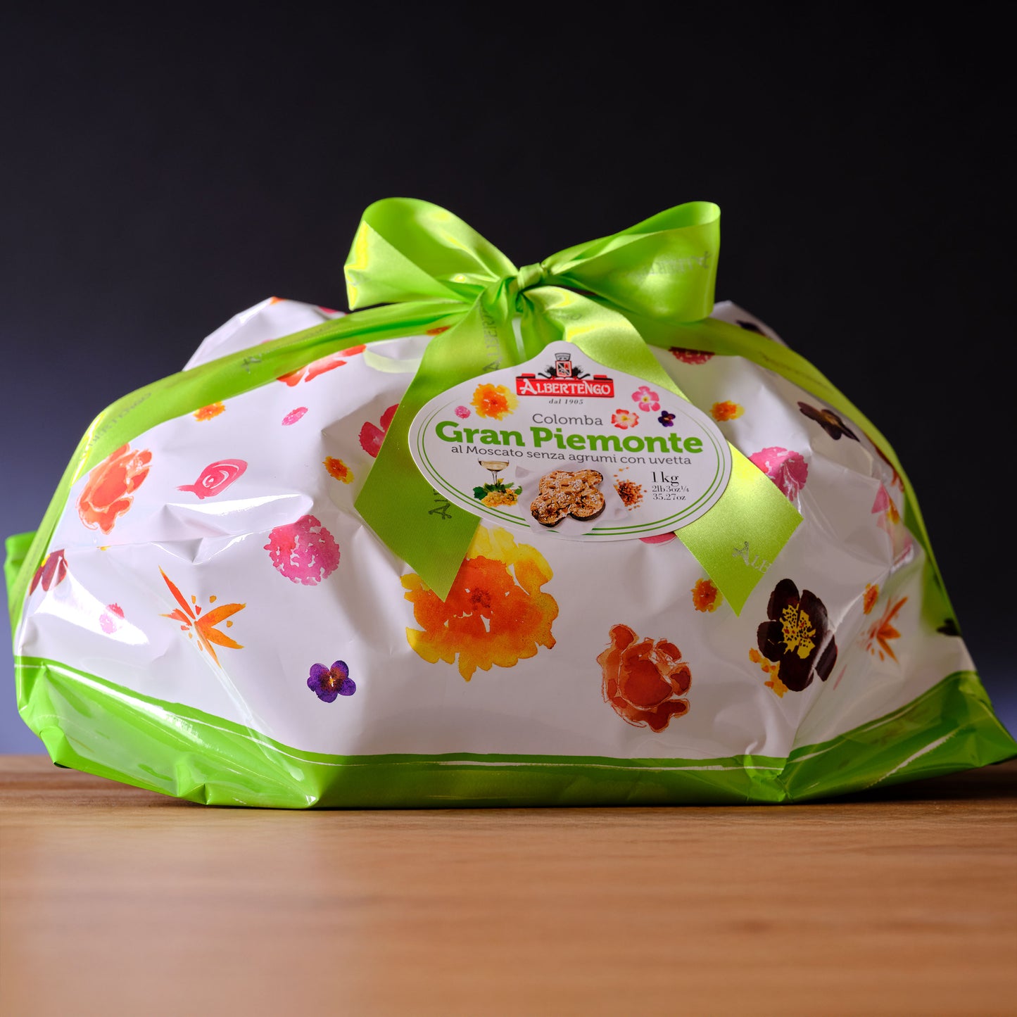 Albertengo Colomba Gran Piemonte al moscato senza agrumi con uvetta