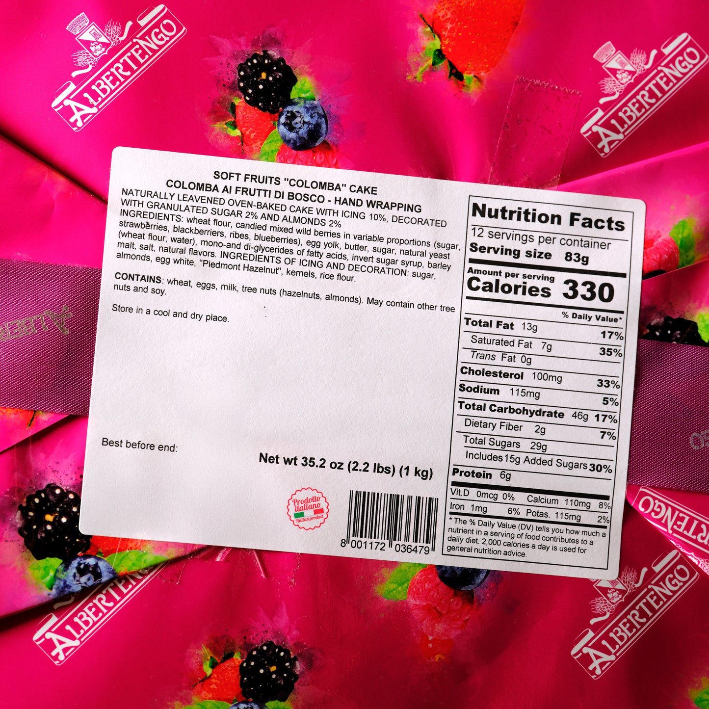 Albertengo Colomba Frutti di Bosco