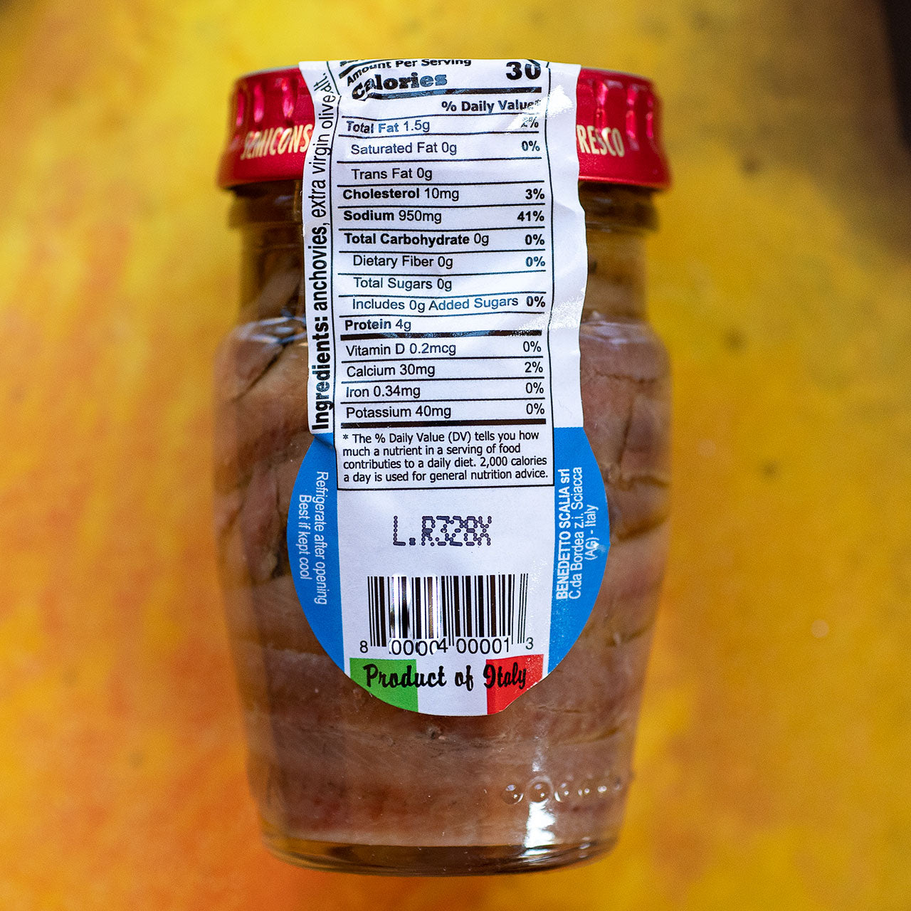 Scalia Anchovy Fillets in Olive Oil