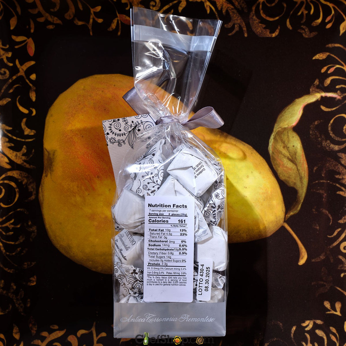 Antica Torroneria Piemontese Tartufo Stracciatella - white chocolate with Dark Chocolate Chips