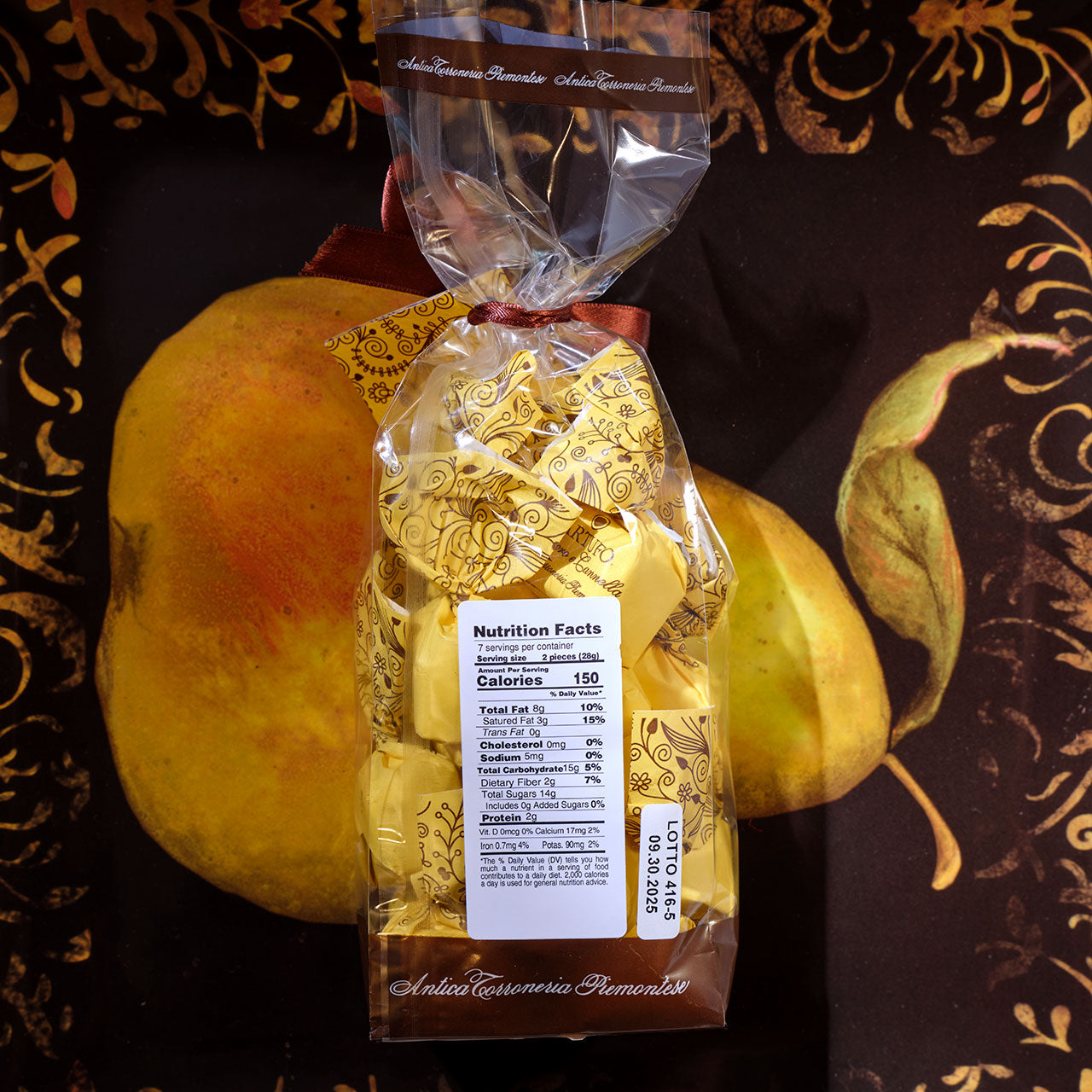 Antica Torroneria Piemontese Tartufo Zanzero e Cannella - Ginger and Cinnamon