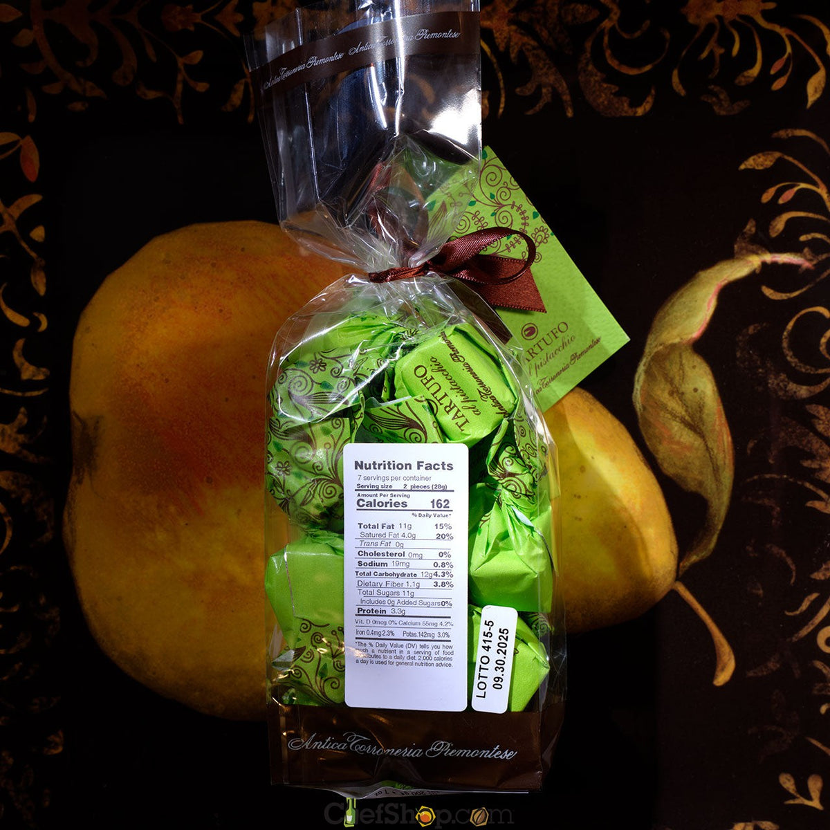 Antica Torroneria Piemontese Tartufo al Pistachio - Pistachio Chocolate Truffles
