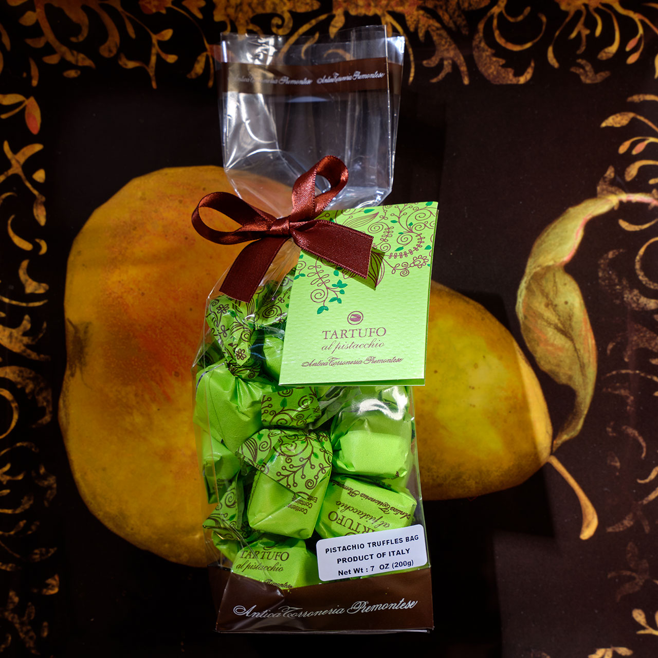 Antica Torroneria Piemontese Tartufo al Pistachio - Pistachio Chocolate Truffles