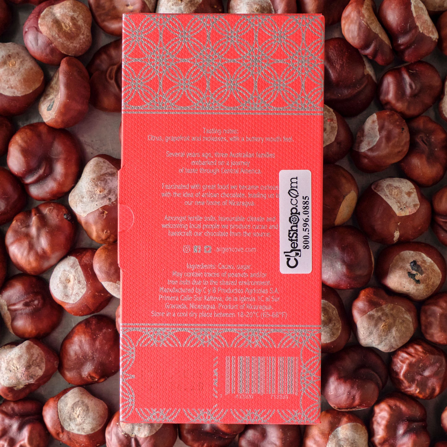 Argencove Nicaragua 77% Dark Chocolate Bar