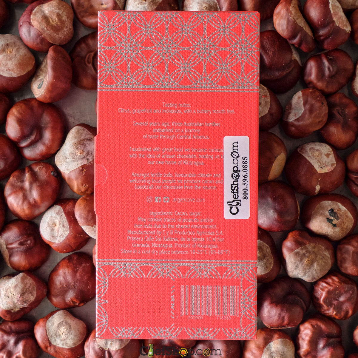 Argencove Nicaragua 77% Dark Chocolate Bar
