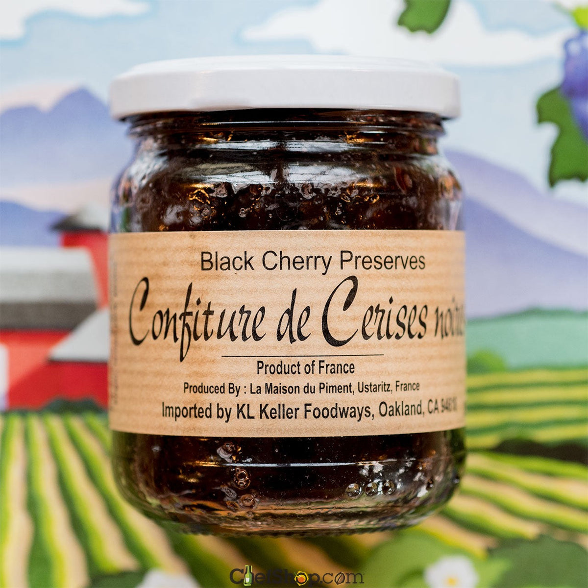 Basque Black Cherry Preserves