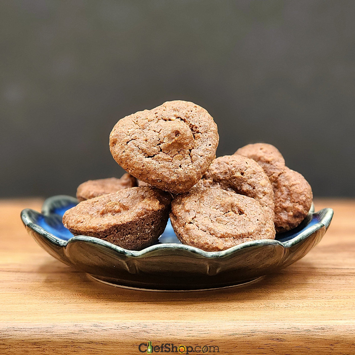 Biscuiterie de Provence Chocolat Noir & Orange (Organic Dark Chocolate & Orange Gluten-Free Macarons)
