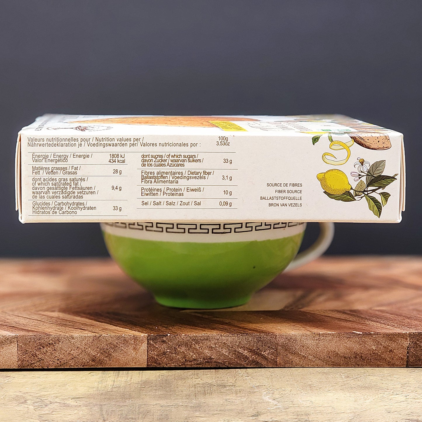 Biscuiterie de Provence Organic Citron Almond Cake - Gluten Free