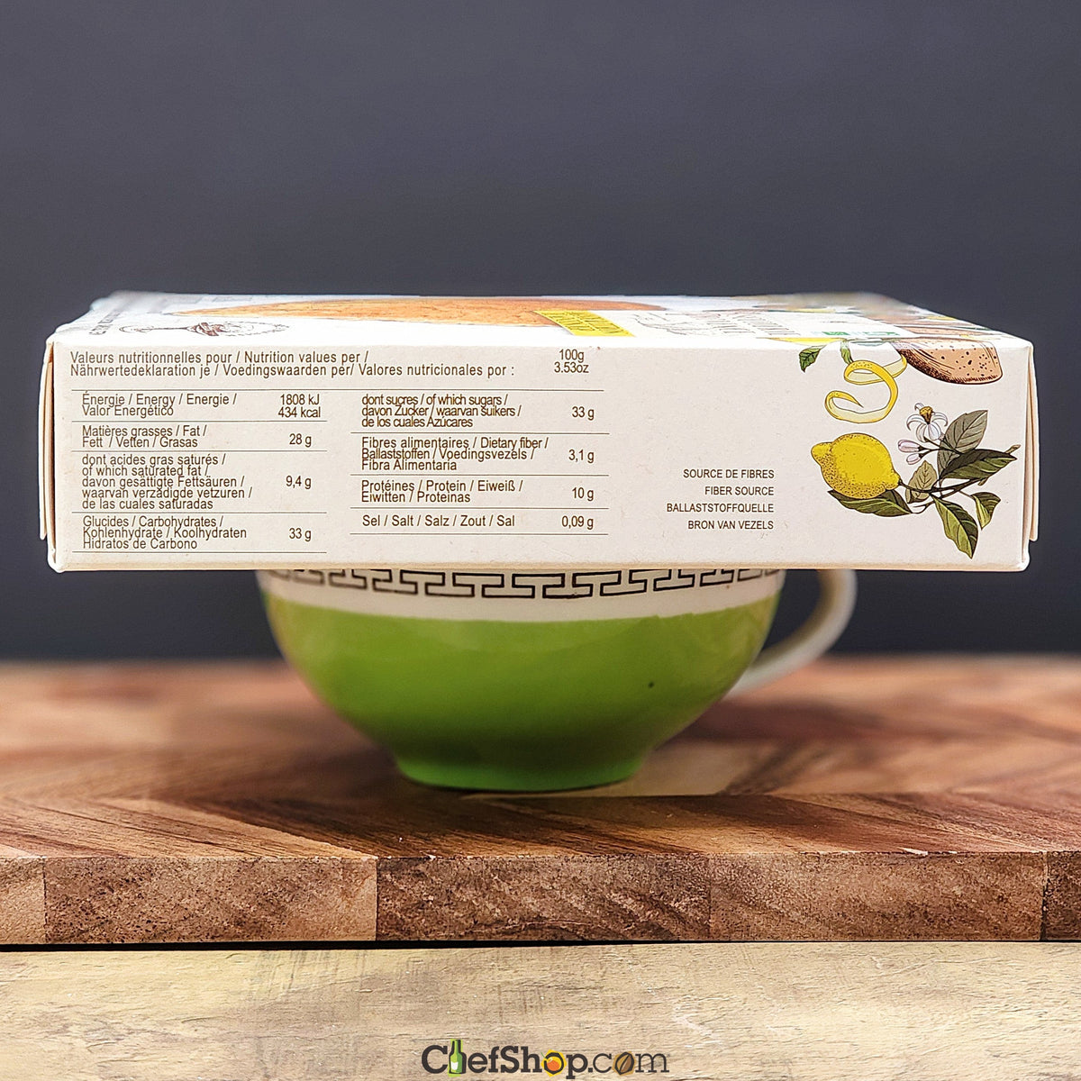 Biscuiterie de Provence Organic Citron Almond Cake - Gluten Free