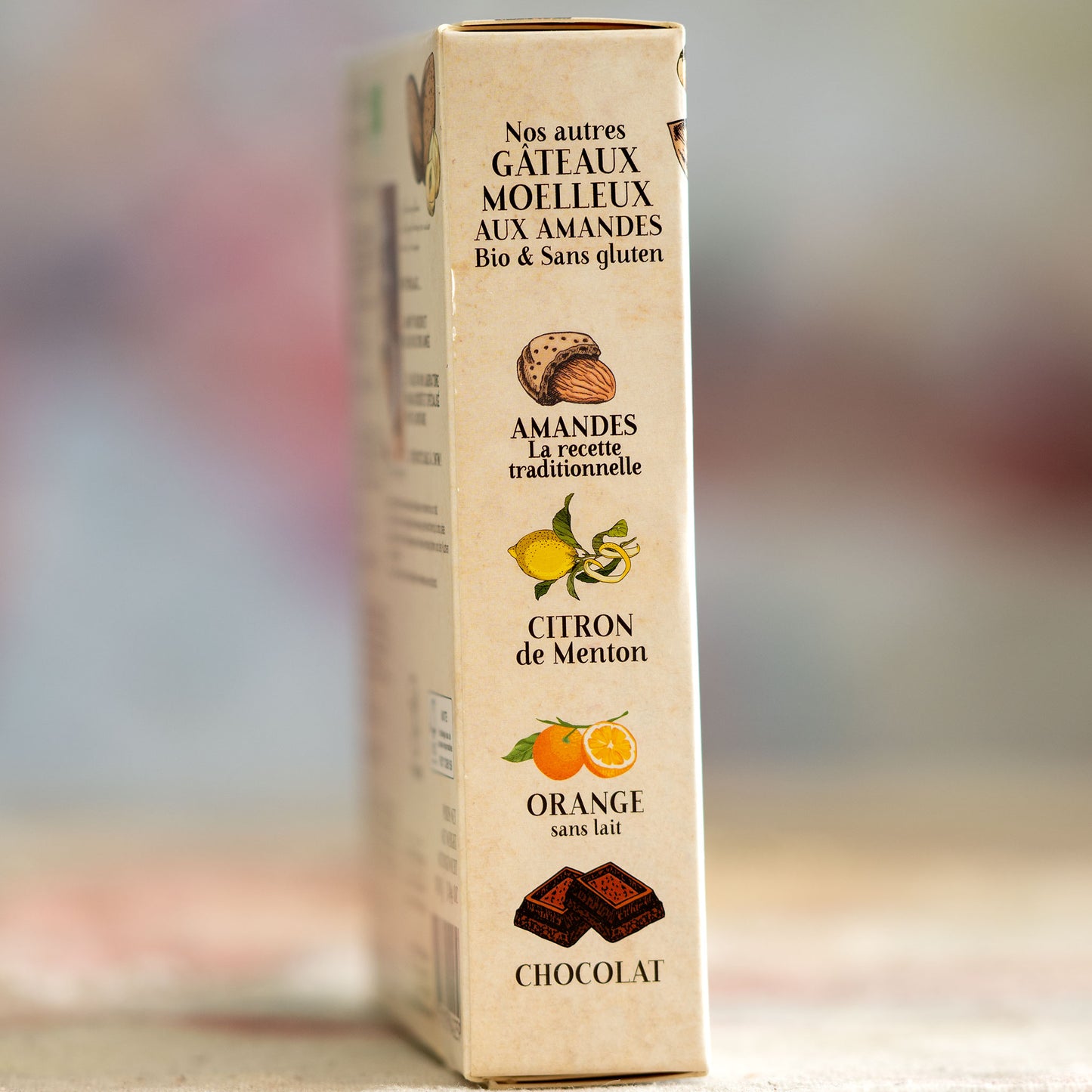 Biscuiterie de Provence Amande & Noisette Chocolate Almond Cake with Orange Peel