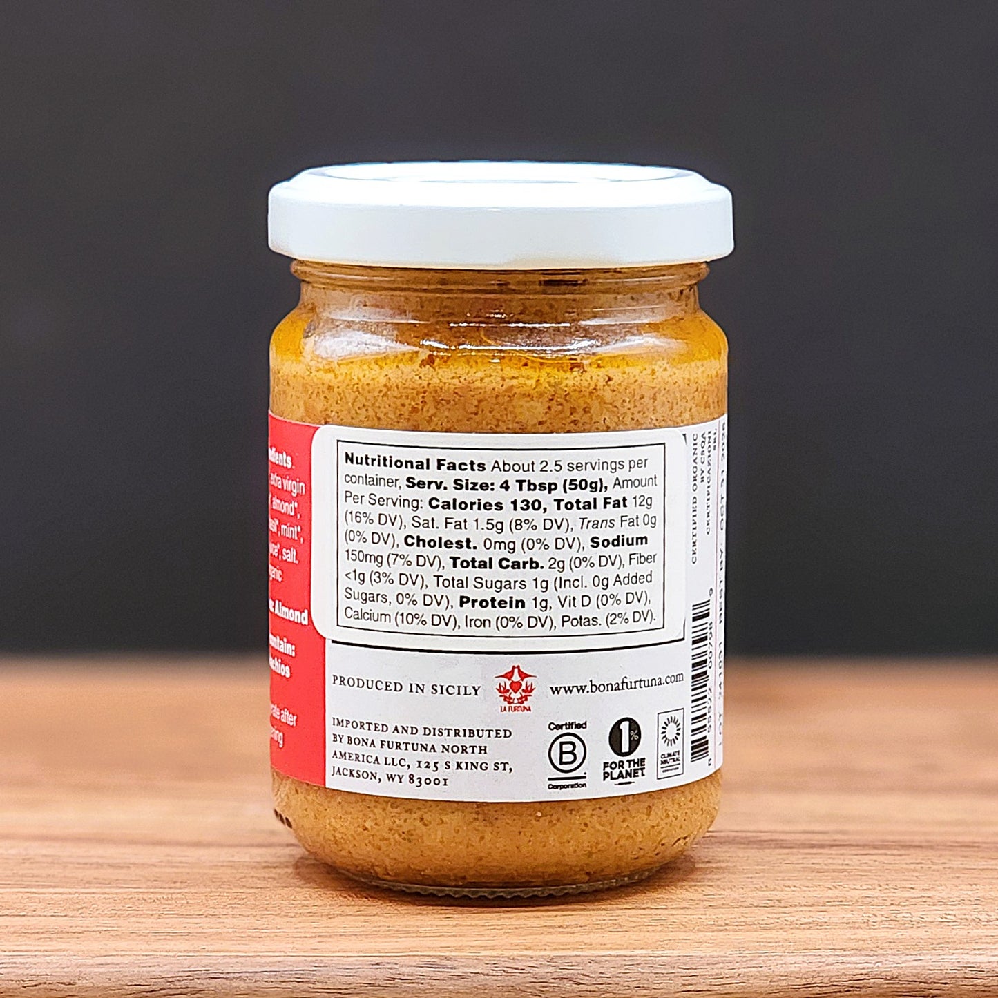 Bona Furtuna Tomato Almond Pesto Trapanese