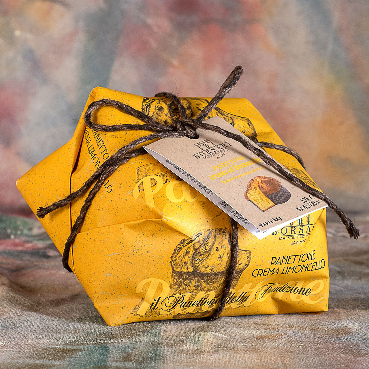 Borsari Limoncello Cream Panettone - half kilo