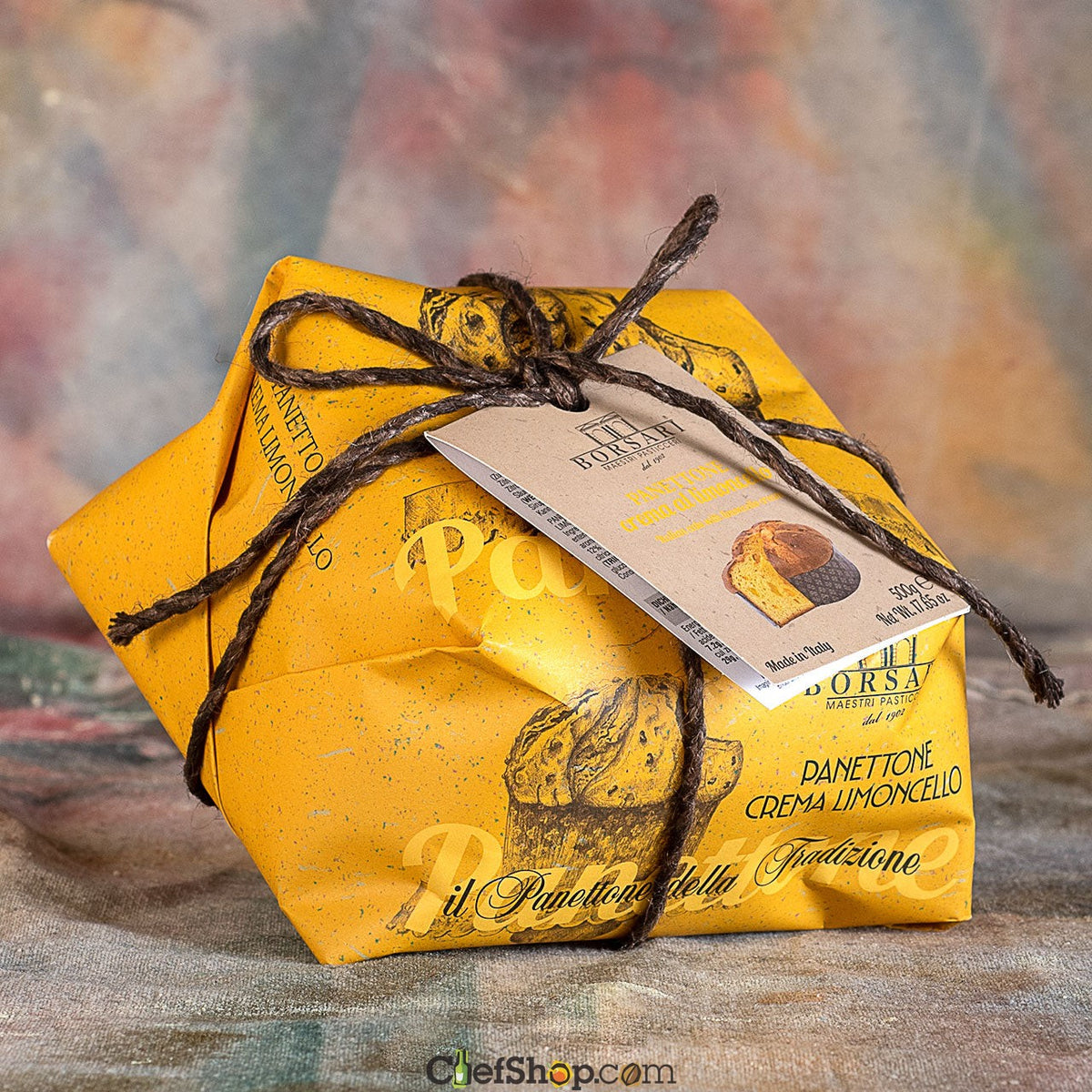 Borsari Limoncello Cream Panettone - half kilo