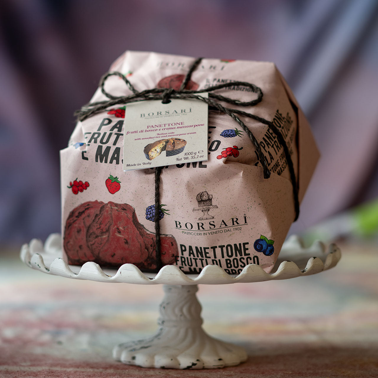 Borsari Panettone Frutti di Bosco e Crema Mascarpone