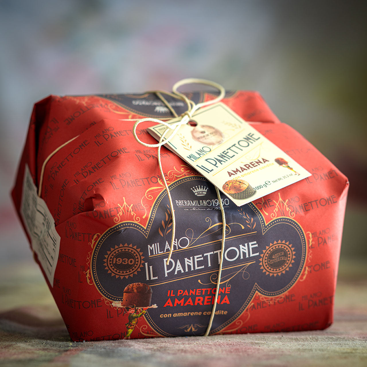 Breramilano Panettone with Fabbri Amarena Cherries