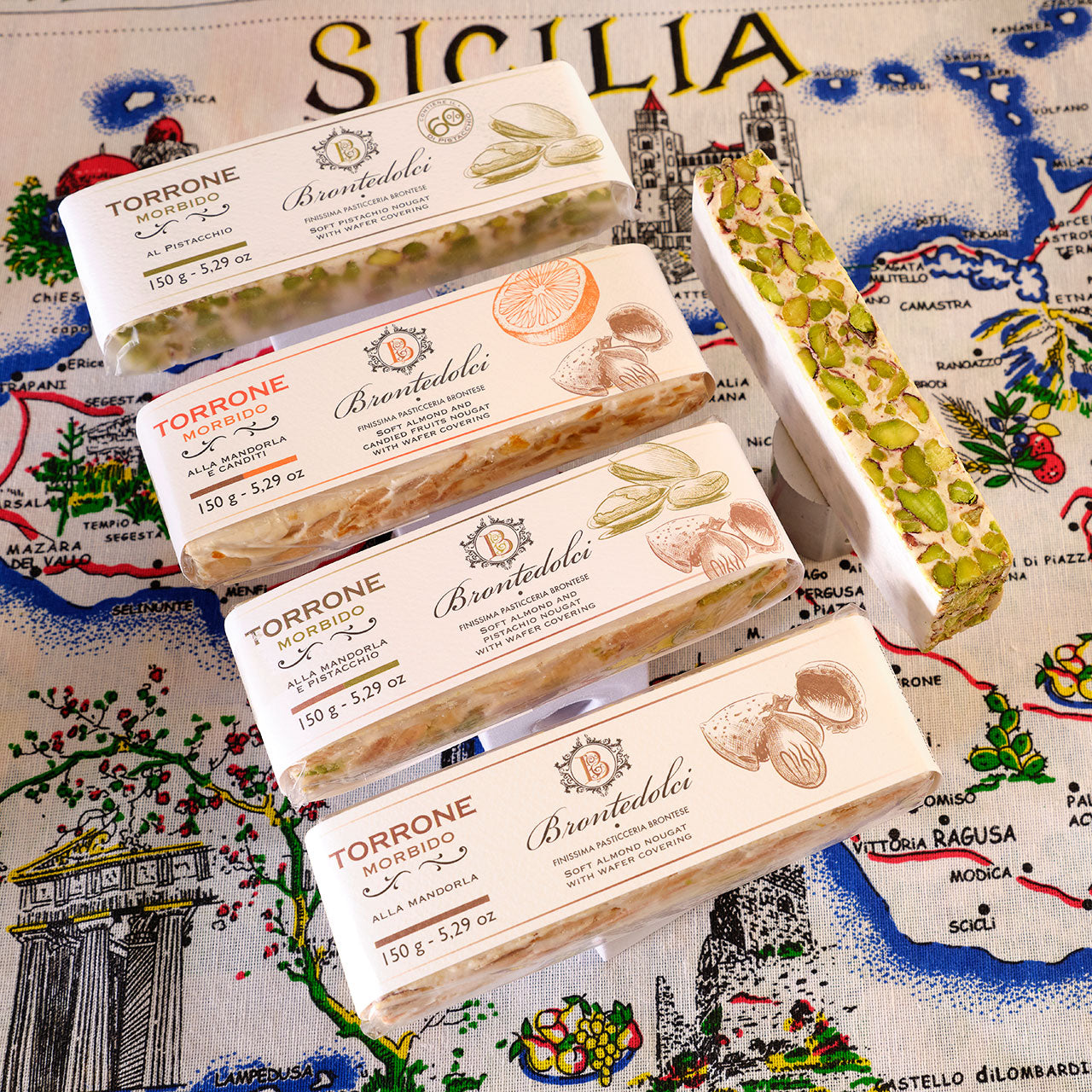 Brontedolci Torrone Morbido al Pistacchio - Soft Pistachio Nougat