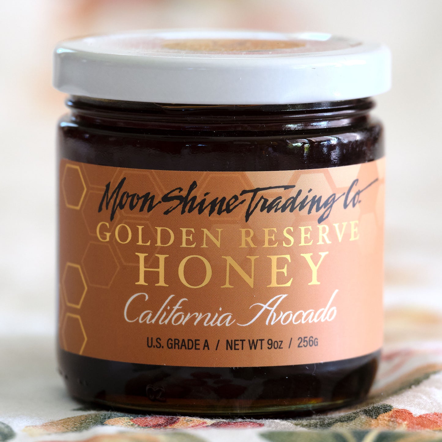 California Avocado Blossom Raw Honey - Golden Reserve