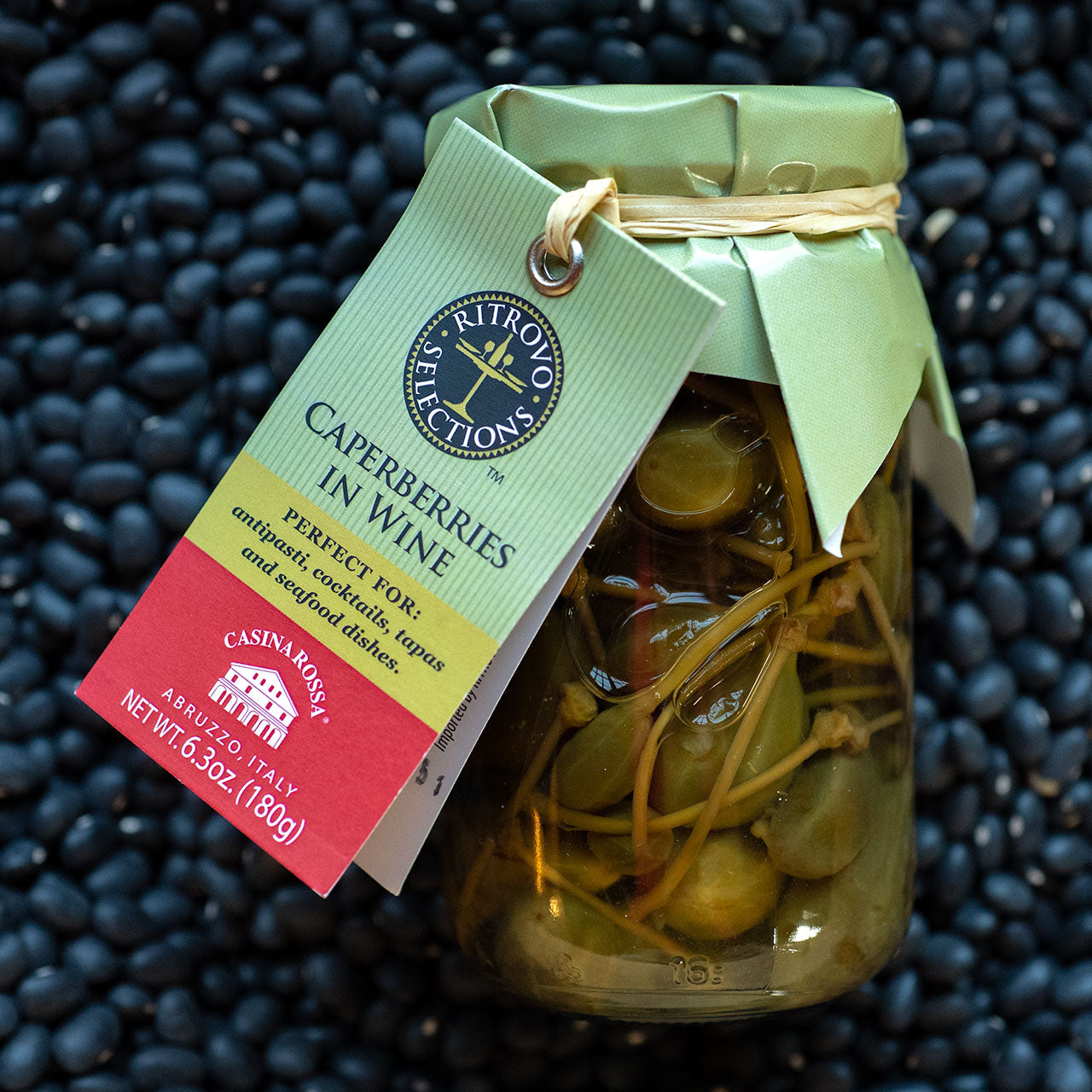 Caperberries in Prosecco