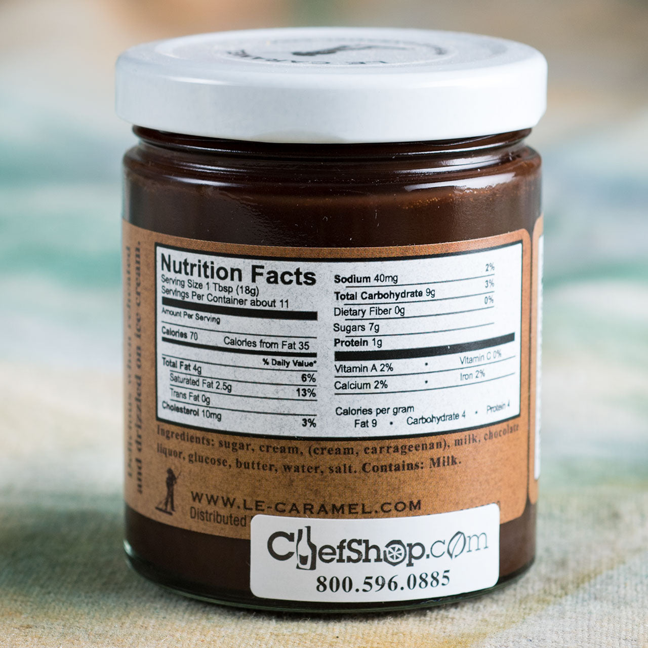 Le Caramel Chocolate Cream Sauce