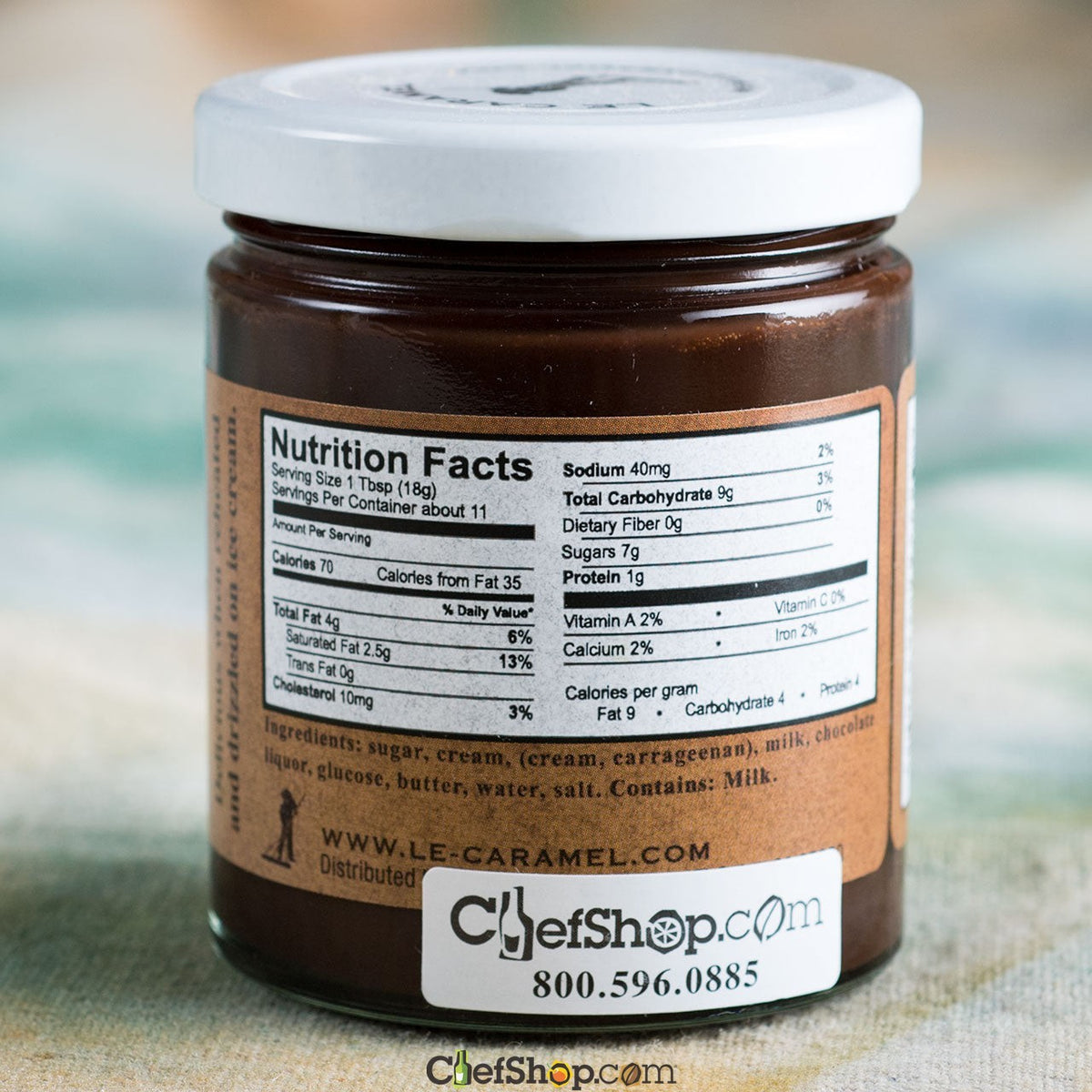 Le Caramel Chocolate Cream Sauce