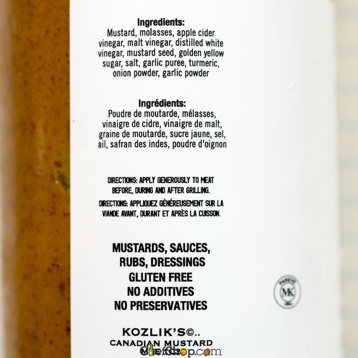 Kozliks Carolina BBQ Sauce
