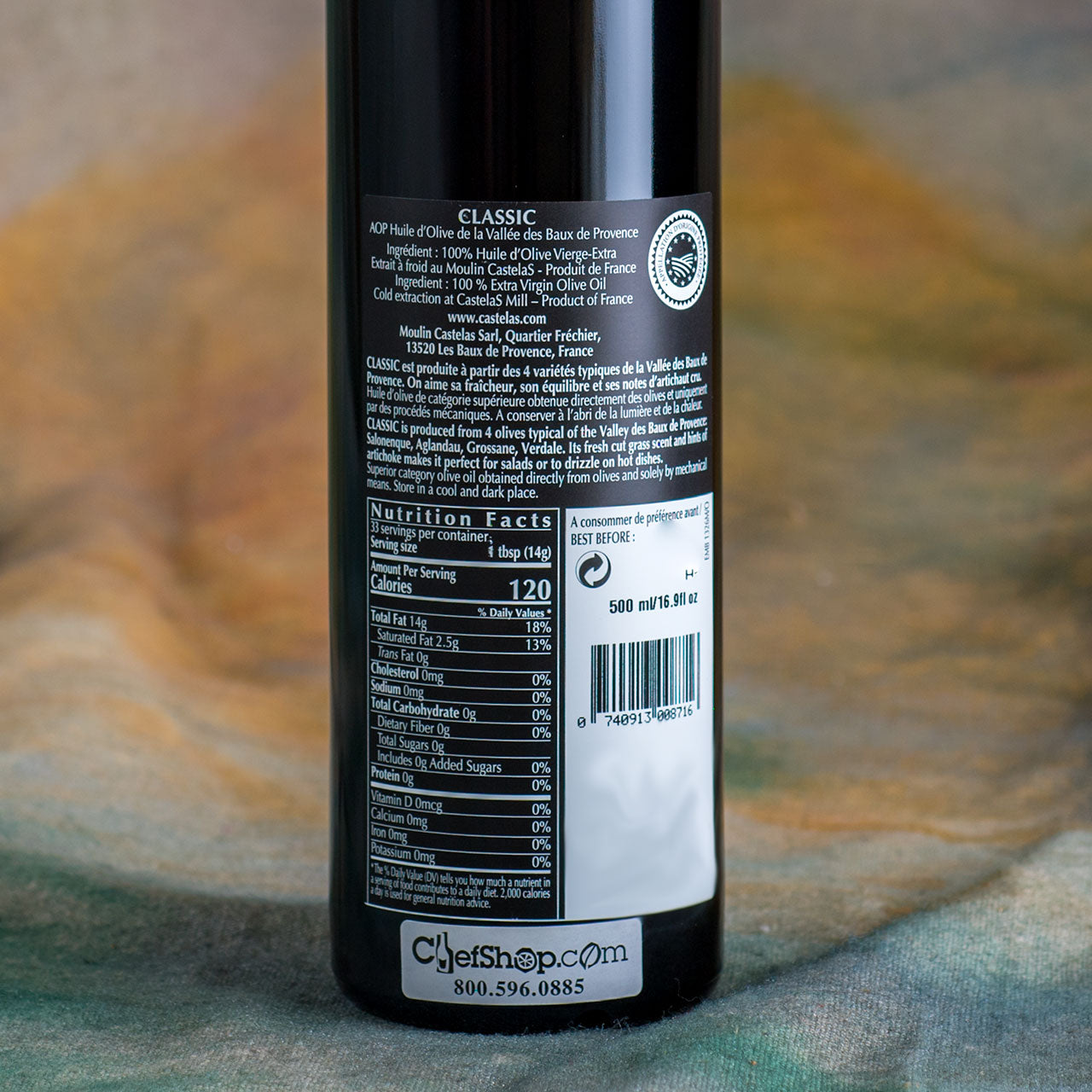 Castelas Olive Oil (Green Label) A.O.C.