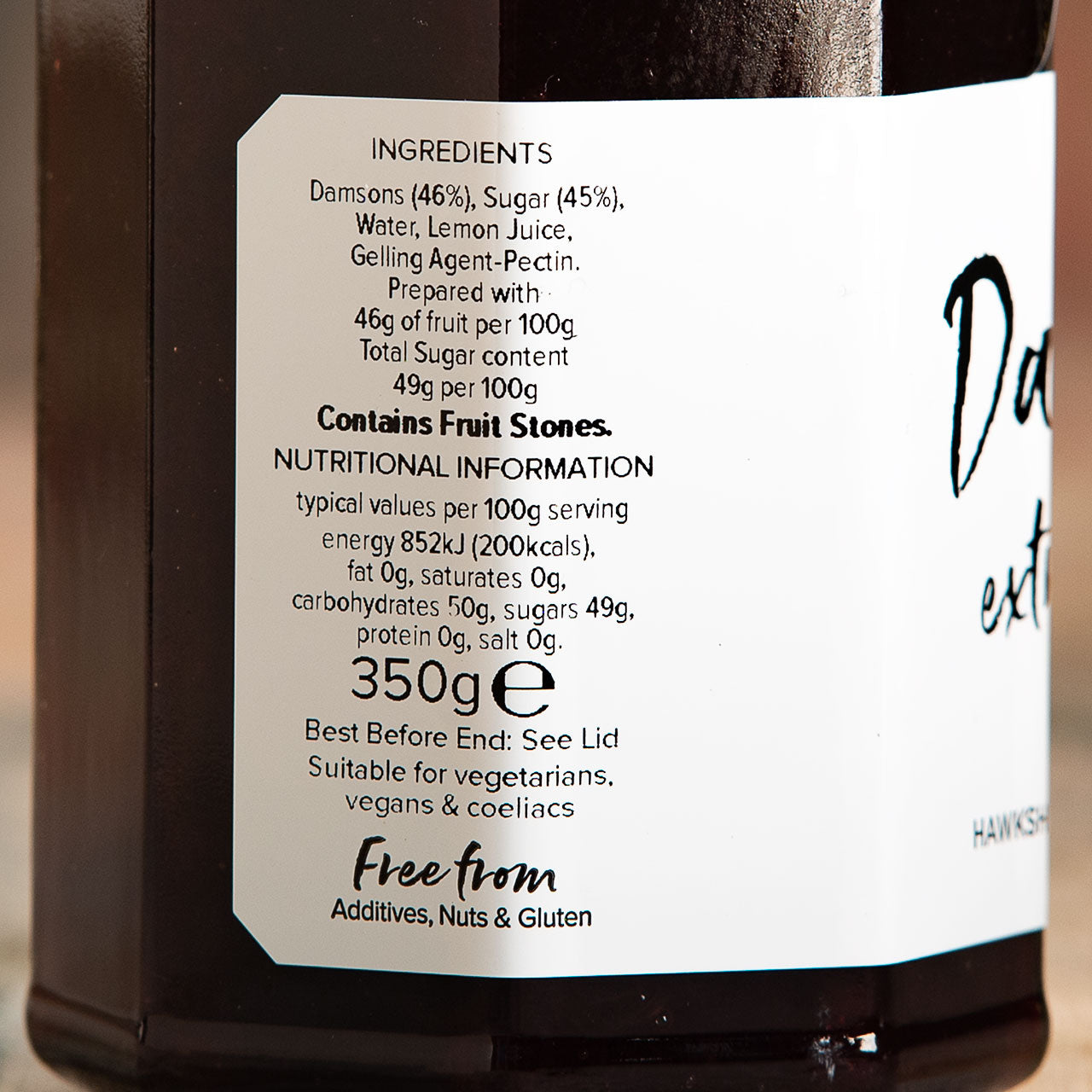 Hawkshead Damson Extra Jam