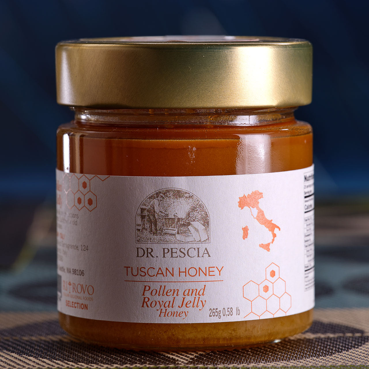 Apicultura Dr Pescia Wildflower Honey with Pollen & Royal Jelly