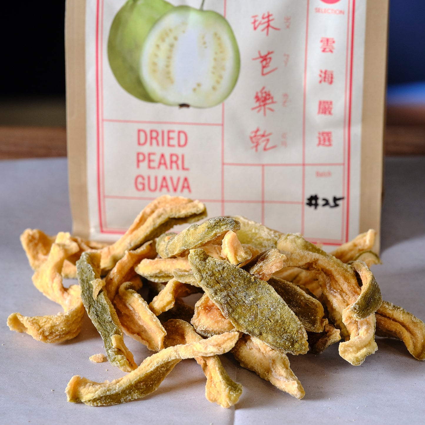 Dried Pearl Guava Fruit detail