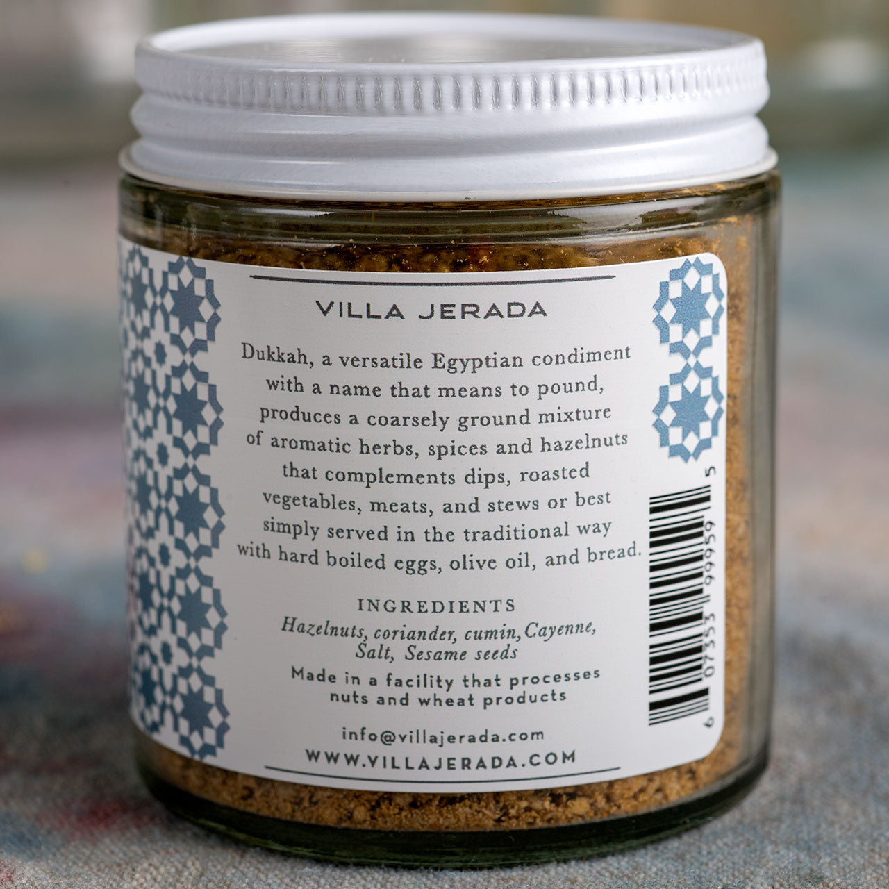 Villa Jerada Egyptian Dukkah Spice Blend