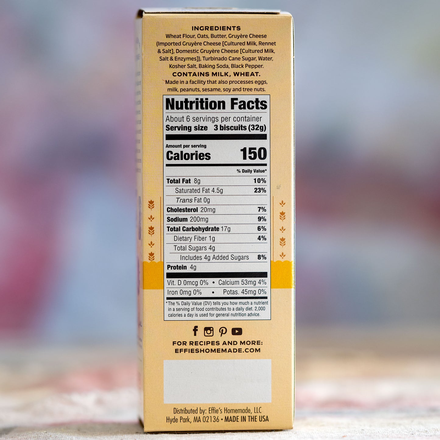 Effies Gruyere Oat Biscuits