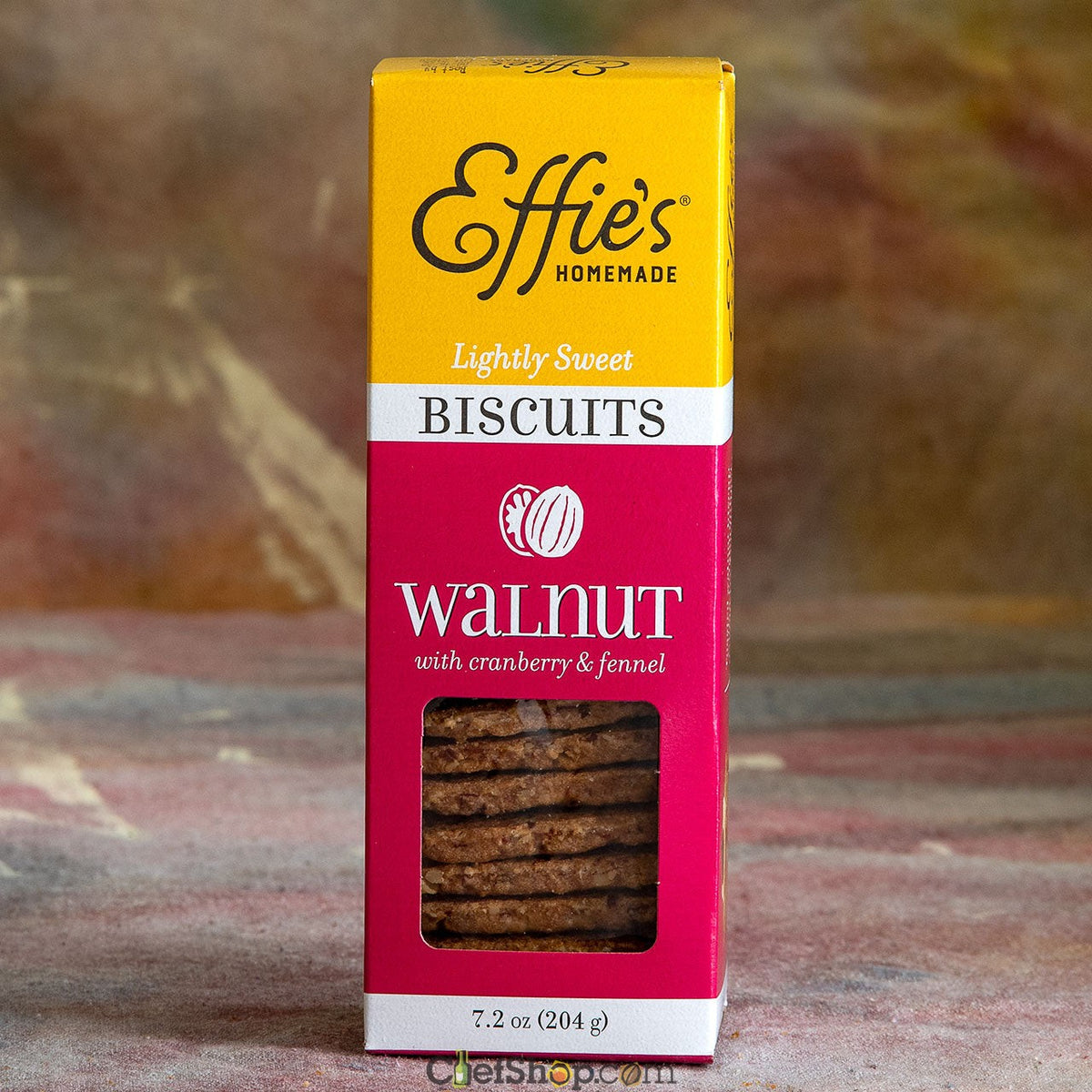 Effies Homemade Walnut with Cranberry and Fennel Biscuits