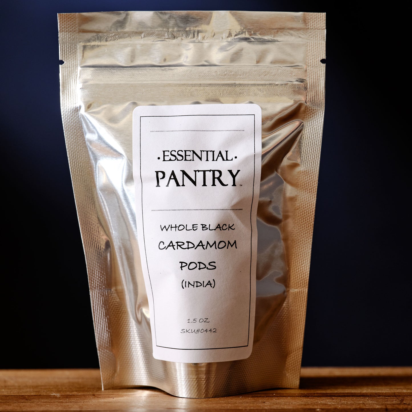 Essential Pantry Black Cardamom Pods package