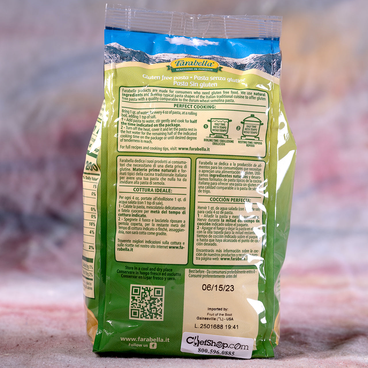 Farabella Gluten Free Conchiglie Pasta
