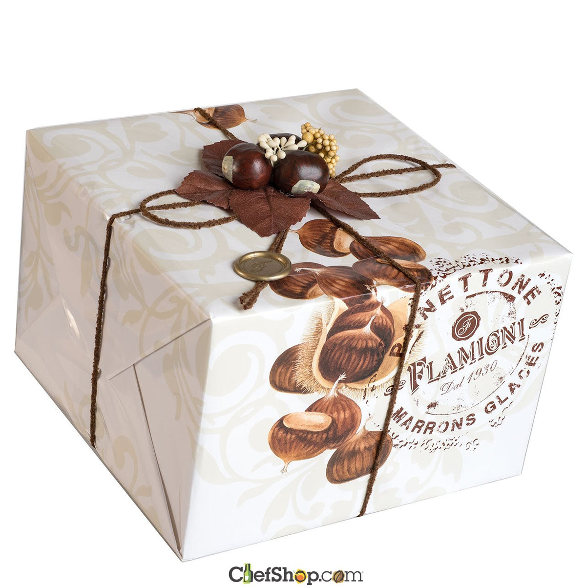 Flamigni Candied Chestnut Panettone