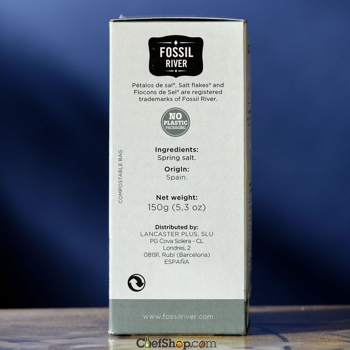 Fossil River Flake Salt - 150g