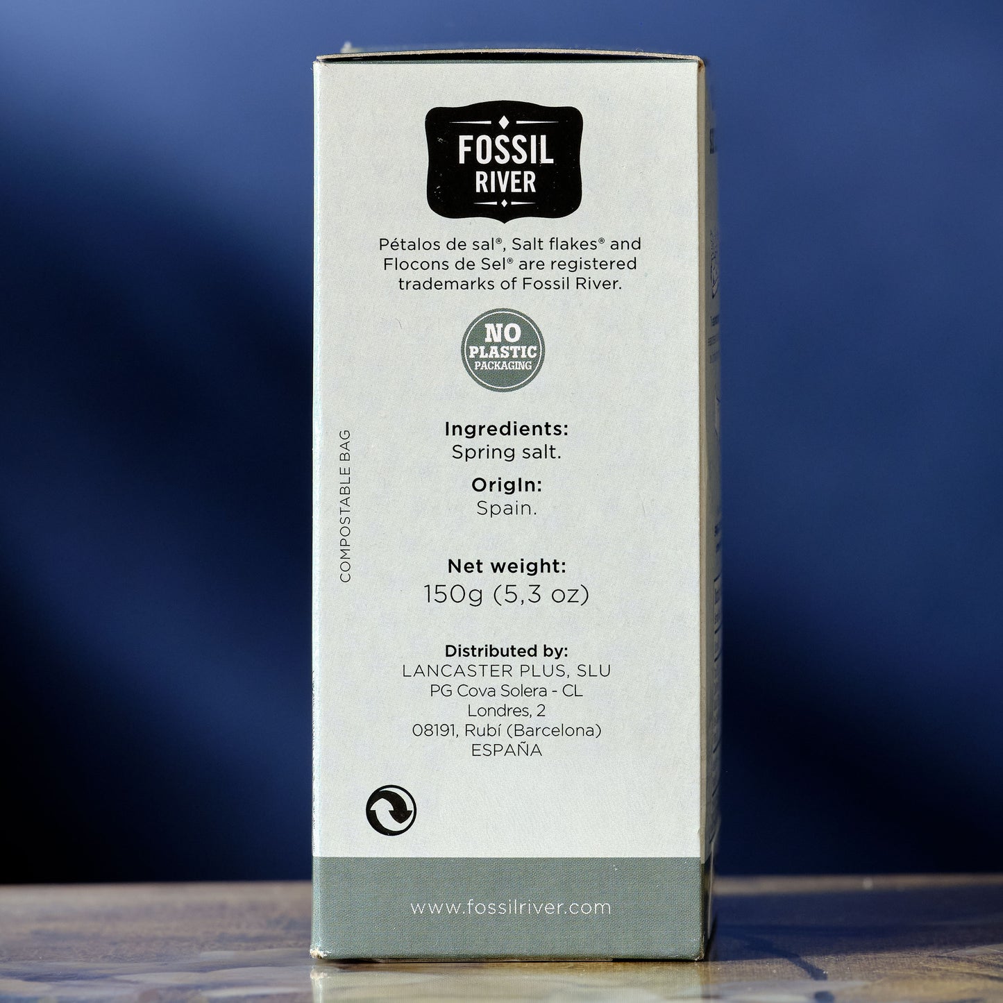 Fossil River Flake Salt - 150g